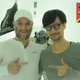 Cory Barlog and Hideo Kojima meet at Kojima Productions’ office in December 2018.